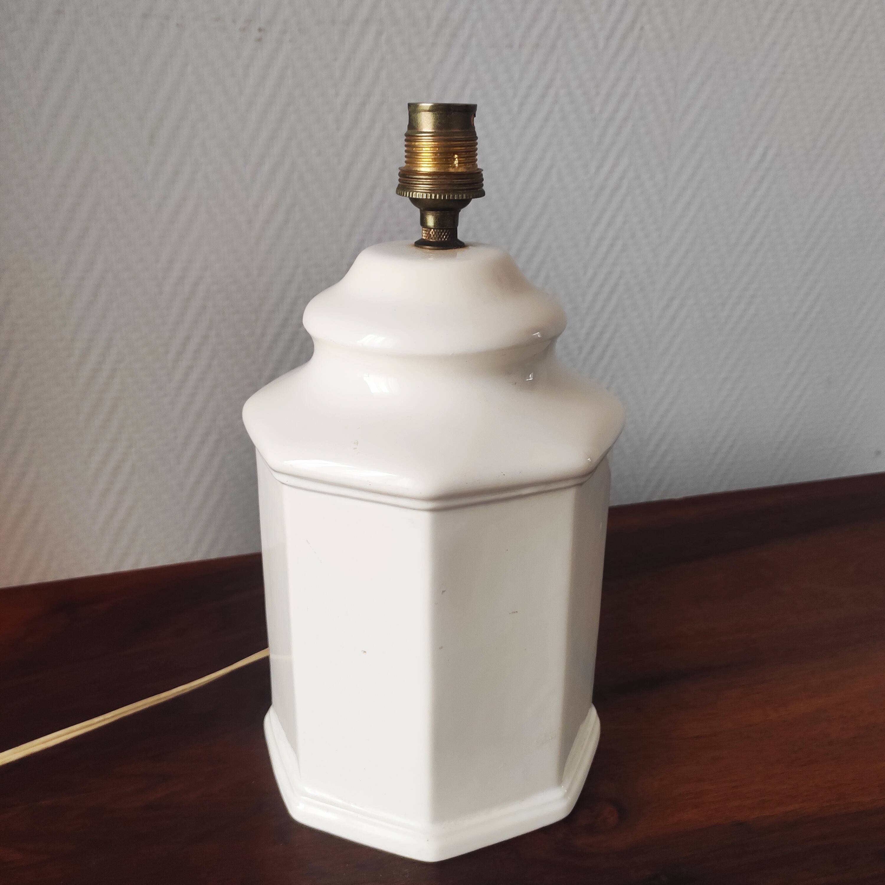 Vintage ceramic lamp base