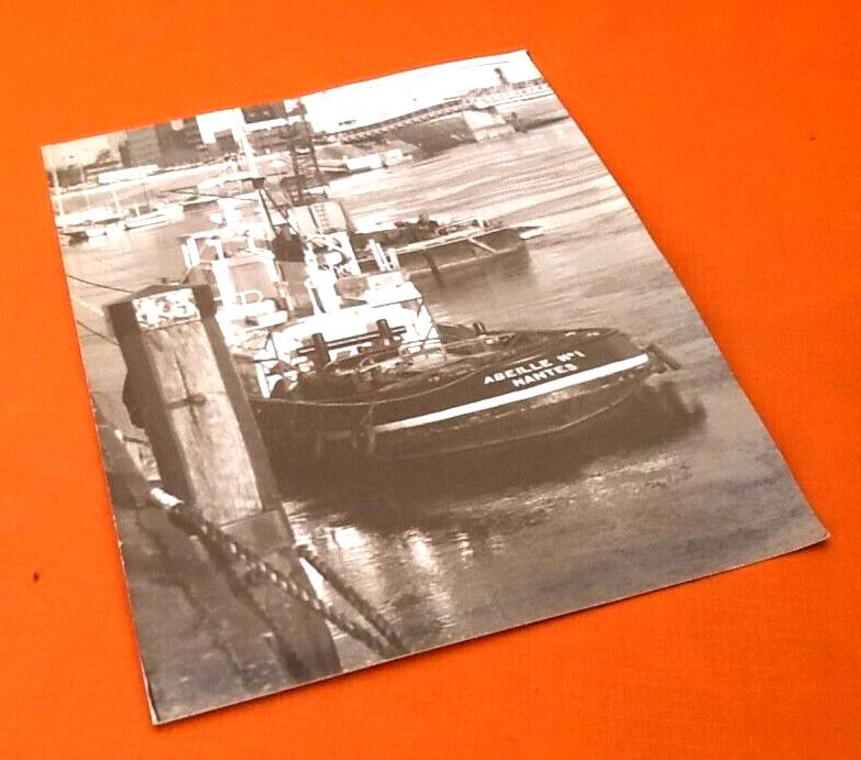 Old photograph Tugboat 1950s/1960s Abeille N°1 Nantes