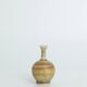 Small Mid-Century Scandinavian Modern Collectible Brown Stoneware Vases by Gunnar Borg, Set of 4