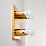Brass wall lamp
