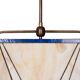 Beautiful Large Tiffany style Dining room Table Lamp adjustable in Height
