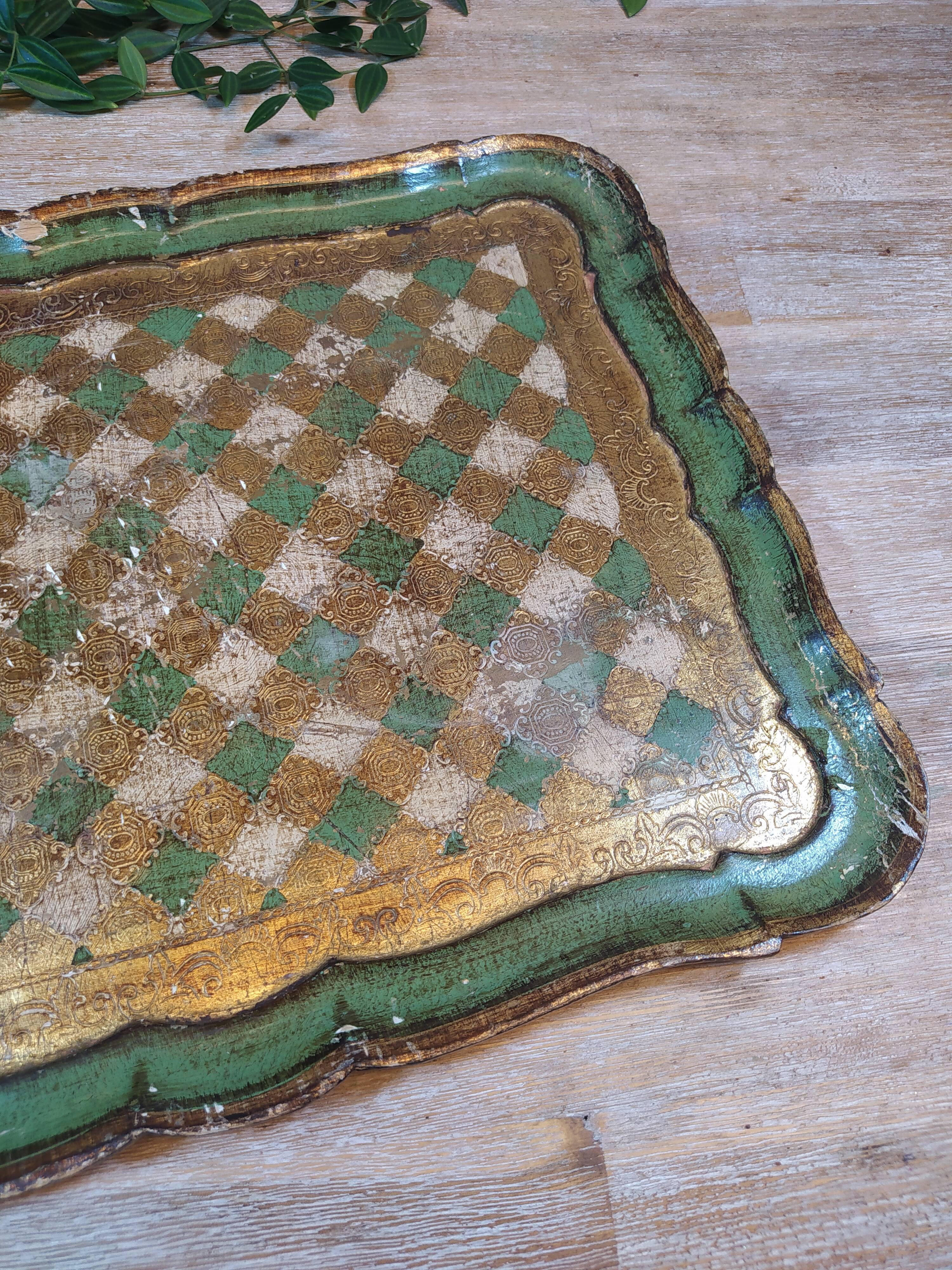 Vintage Venetian tray