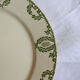 Set of 6 plates flat old earthenware Sarreguemines U et Cie model Arcole