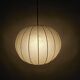 Cocoon pendant lamp from Italy with beautiful structure and colour