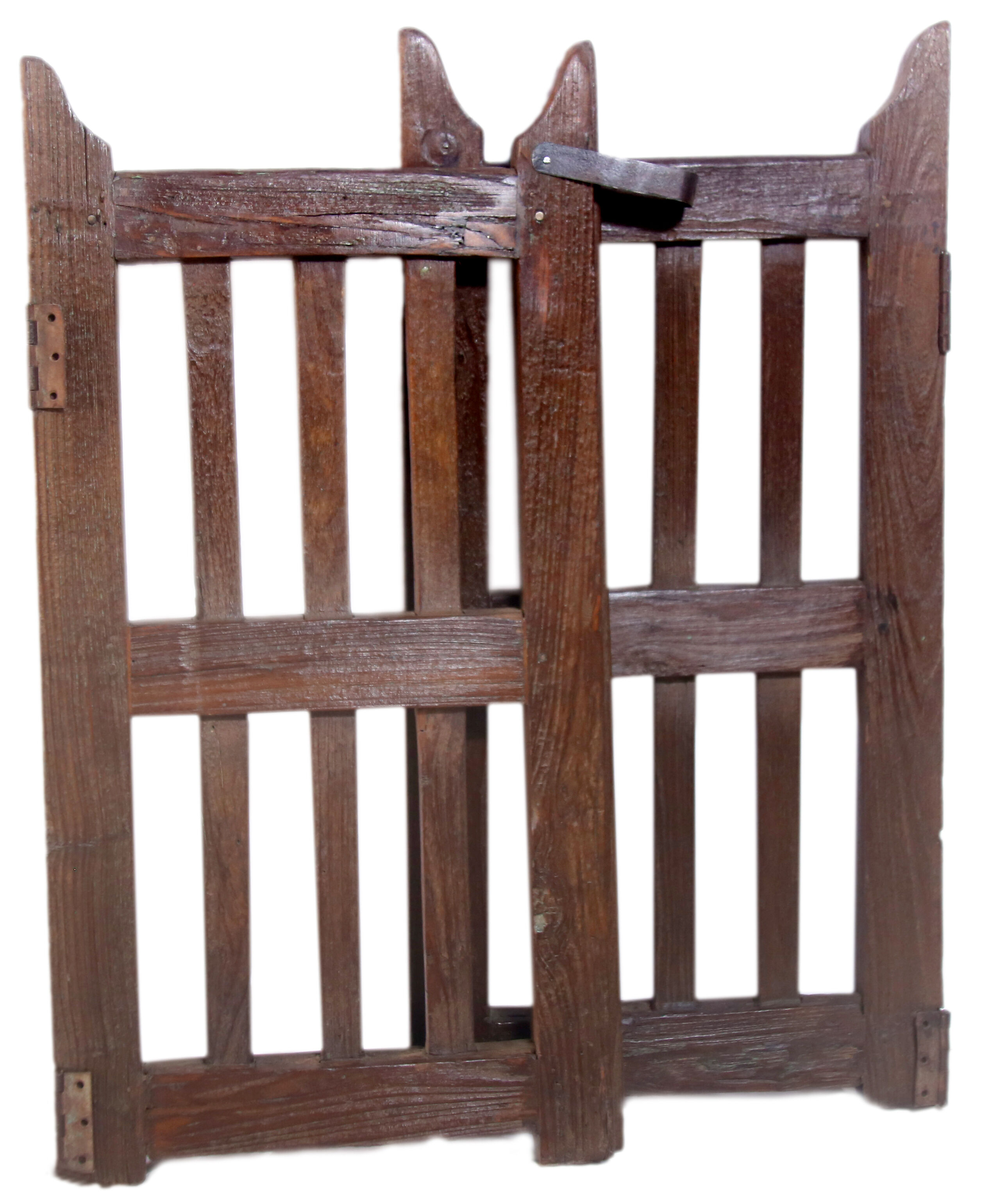 Ancient Burmese teak port