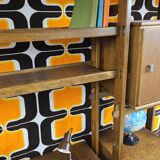 Vintage modular furniture 1970" library desk