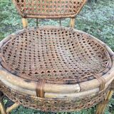 Rattan garden furniture