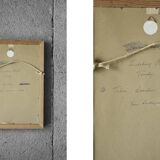 Oil on canvas framed by Frideborg Bryth, Finis Lordes, 1950