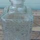 Glass whisky carafe