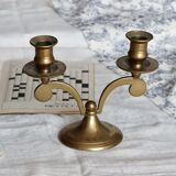 Vintage brass candle holder