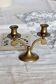 Vintage brass candle holder