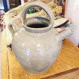 Clay-hued sandstone pitcher