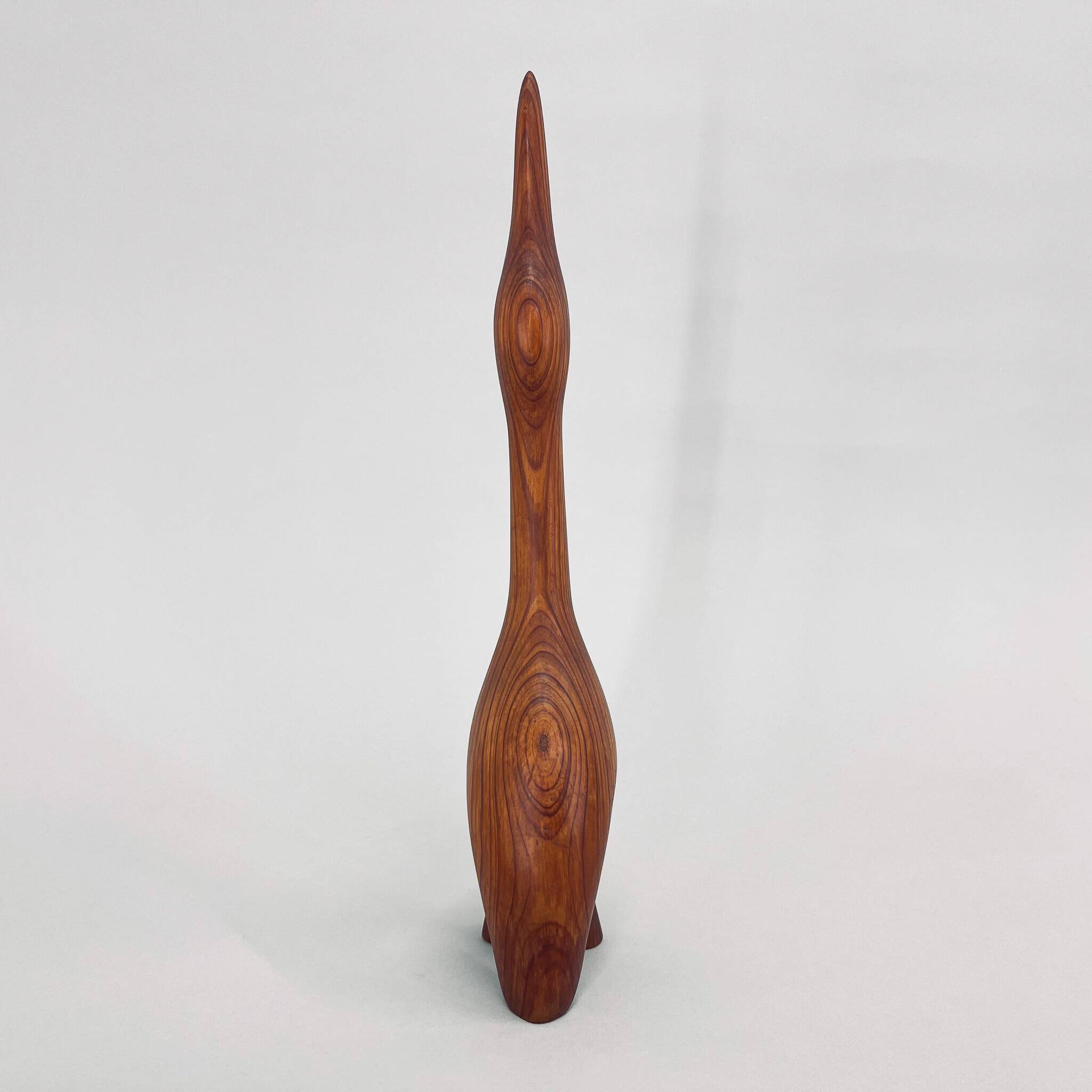 Mid-Century Wooden Decoration, Czechoslovakia