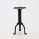 Brutalist Sculptural Wrought Iron Candle Holder 1960s