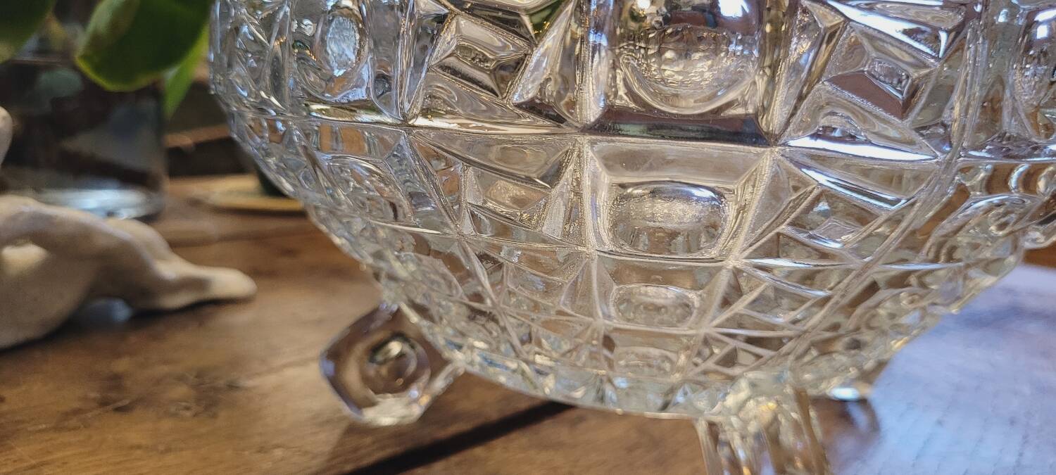 Art Deco glass cup