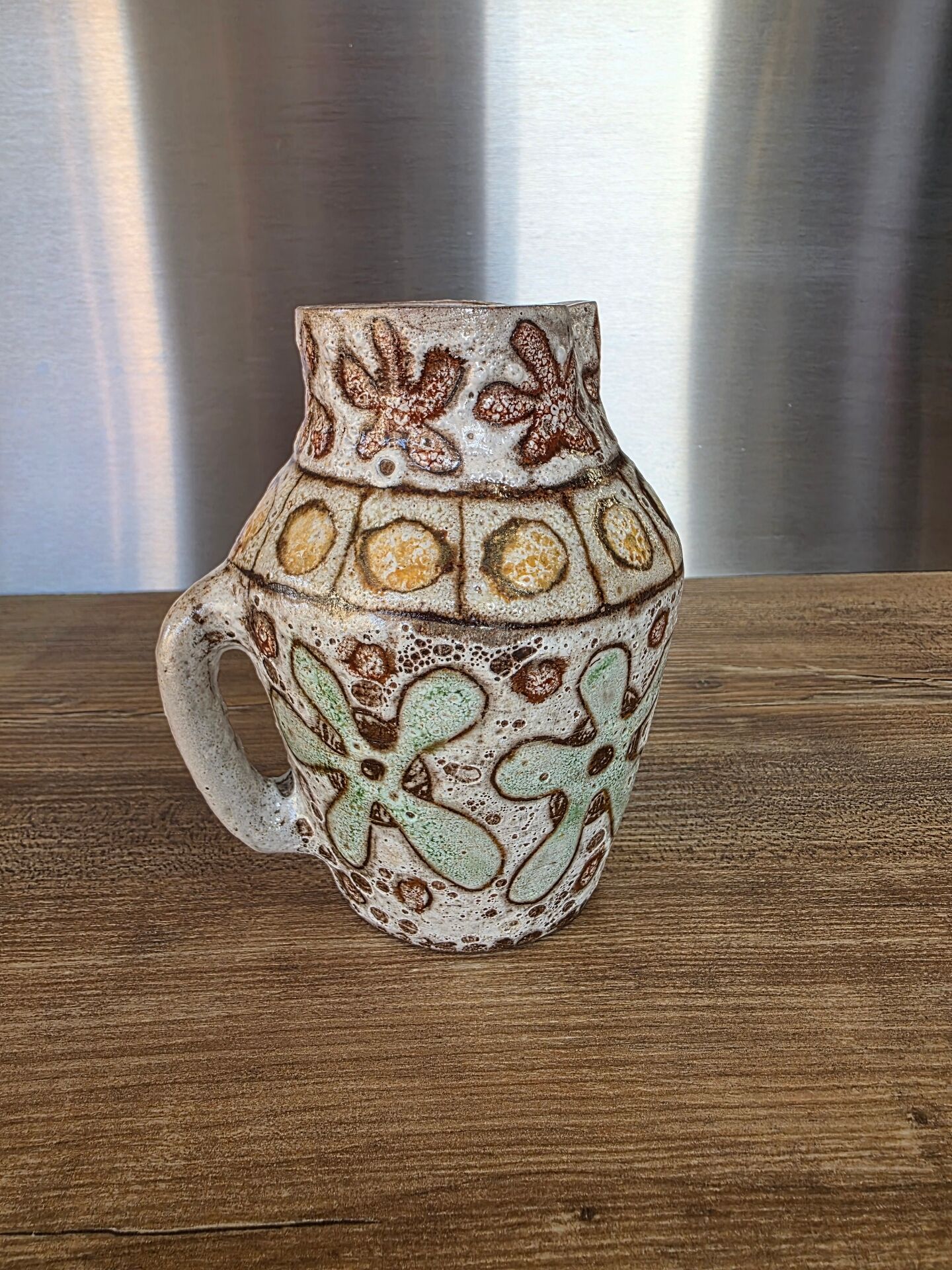 Small Ceramic Jug Vallauris Malarmey (Old Mill 1954-1957)