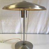 Aluminium "mushroom" desk lamp mid. 20th