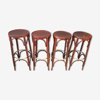 Suite of 4 bistro stools