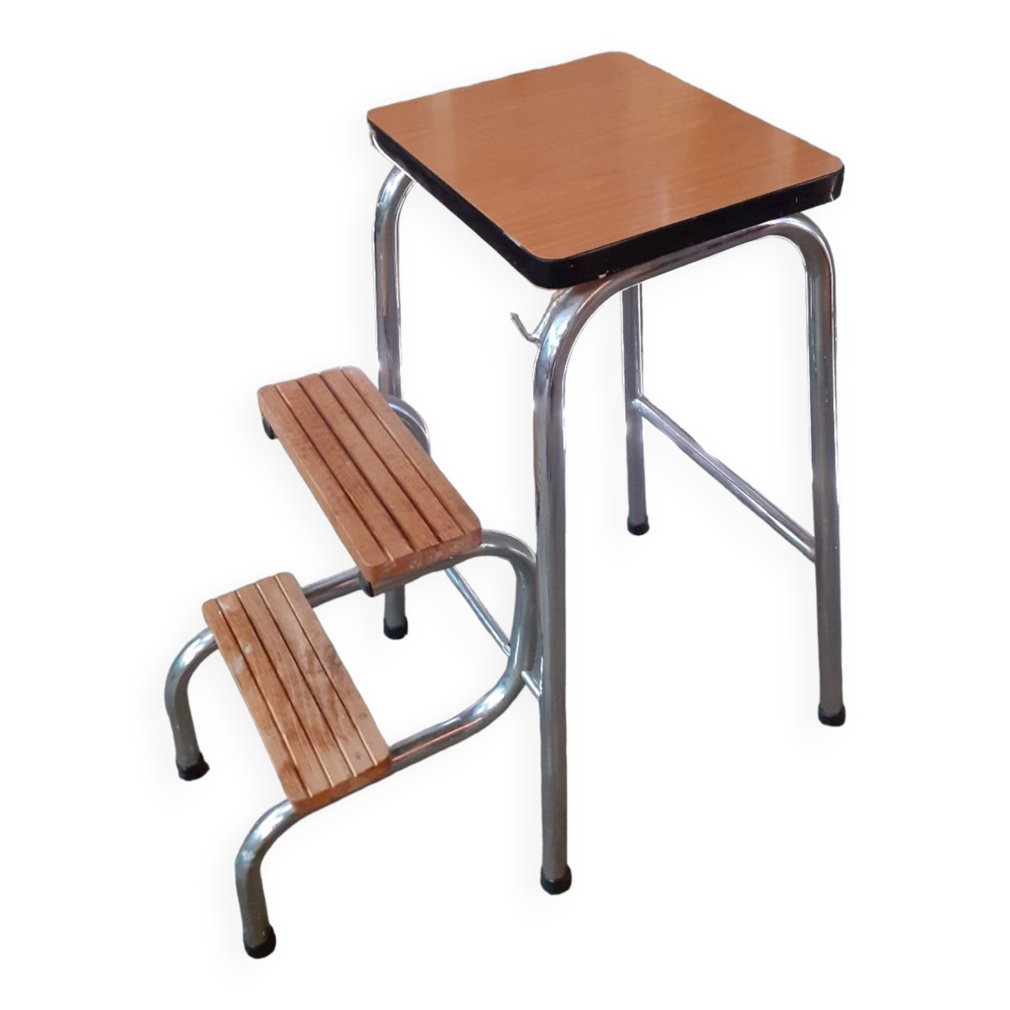 Vintage folding stepladder