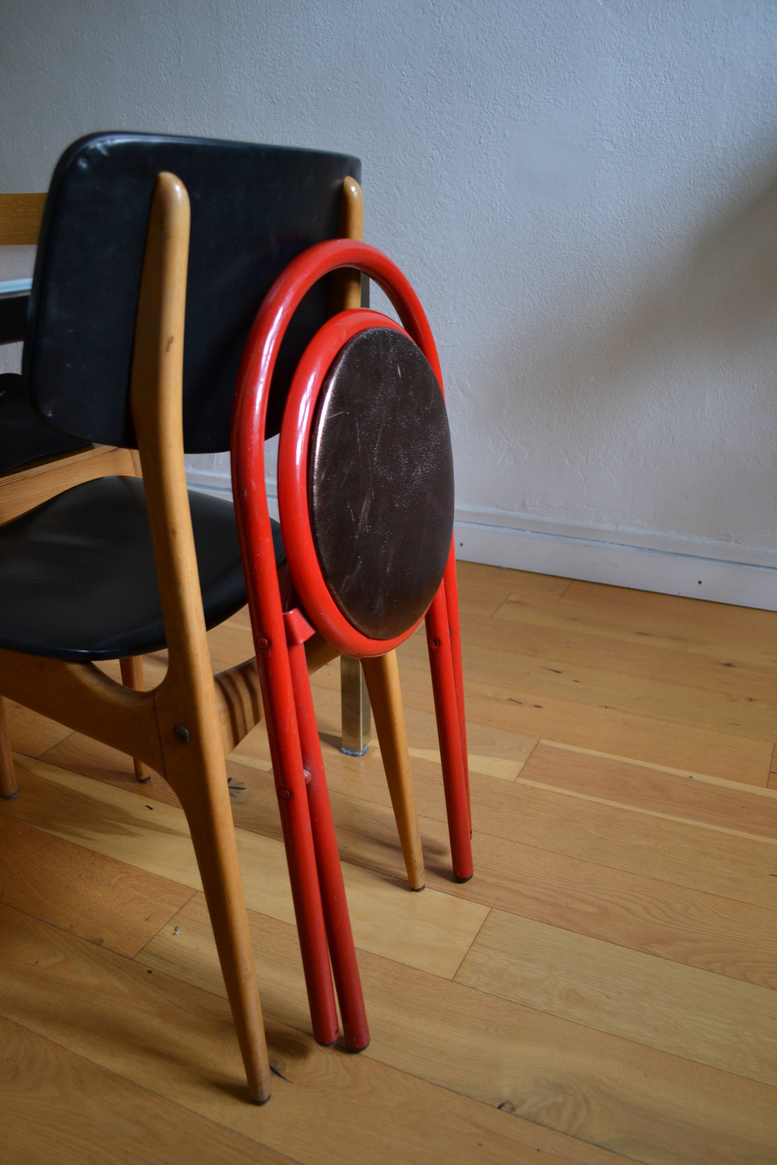 Postmodern folding chair 1980