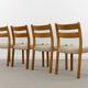 Chaises de Salle à Manger Mid-Century en Teck par EMC, Danemark, années 60, Set de 4