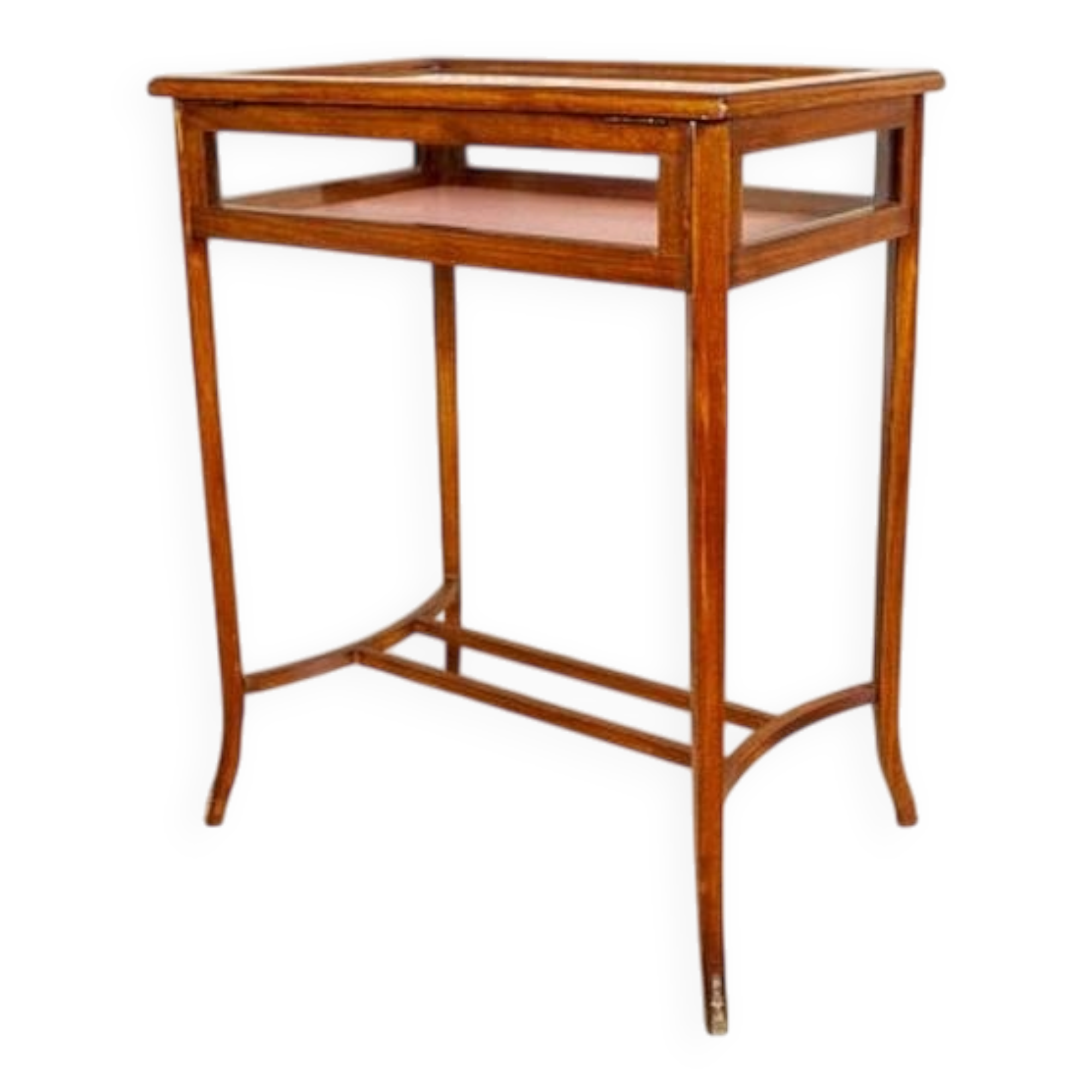Vintage Side Table in Mahogany