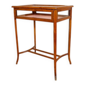 Table d'appoint vintage en acajou