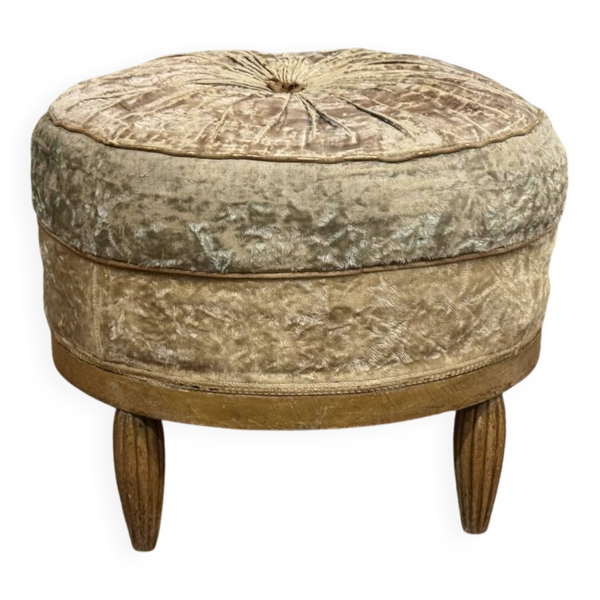 Pouf Art déco des années 1930