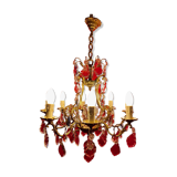 Louis XV style bronze chandelier