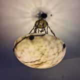 Marble basin suspension