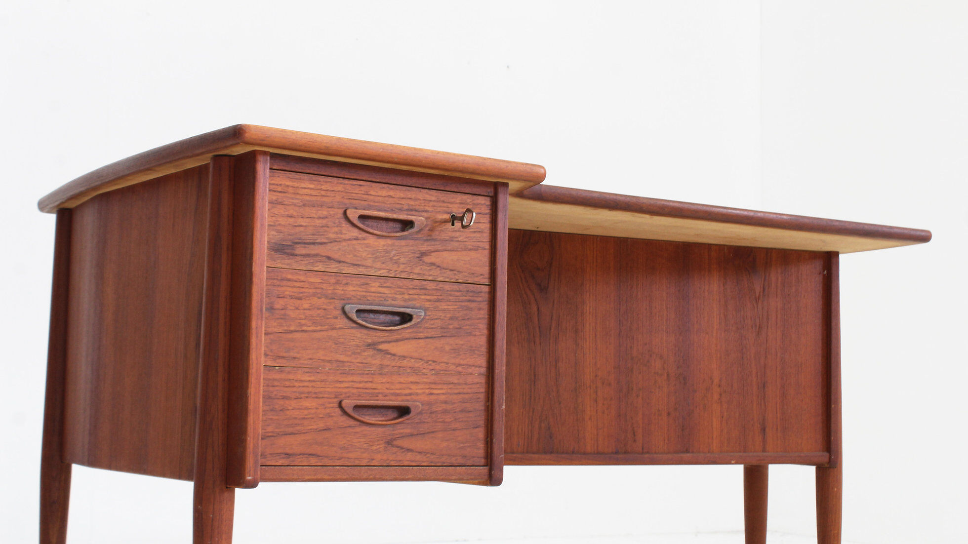 Vintage Danish teak desk 1960s
