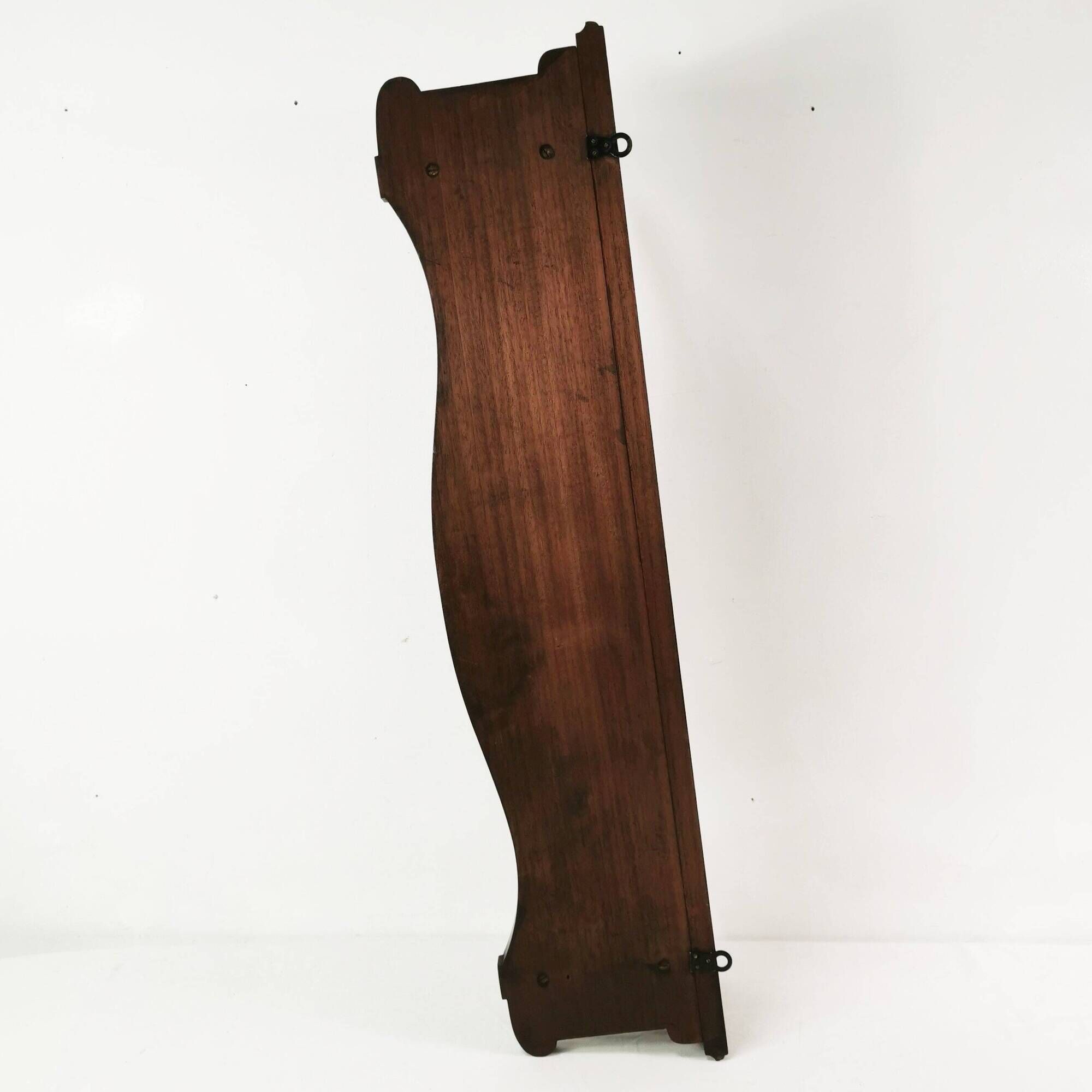 Art Nouveau mahogany shelf, Denmark 1930s.