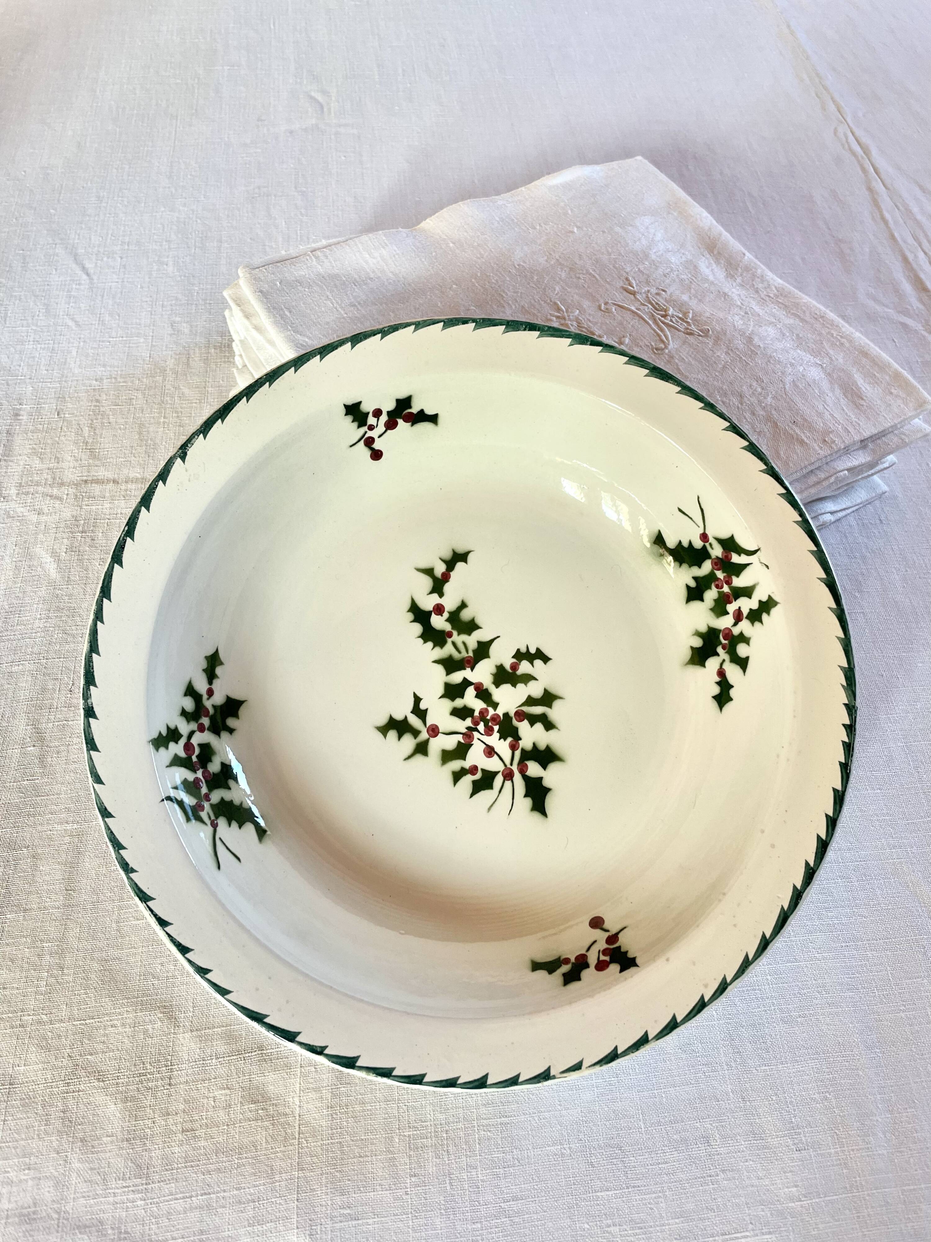 Flat Iron Holly Christmas