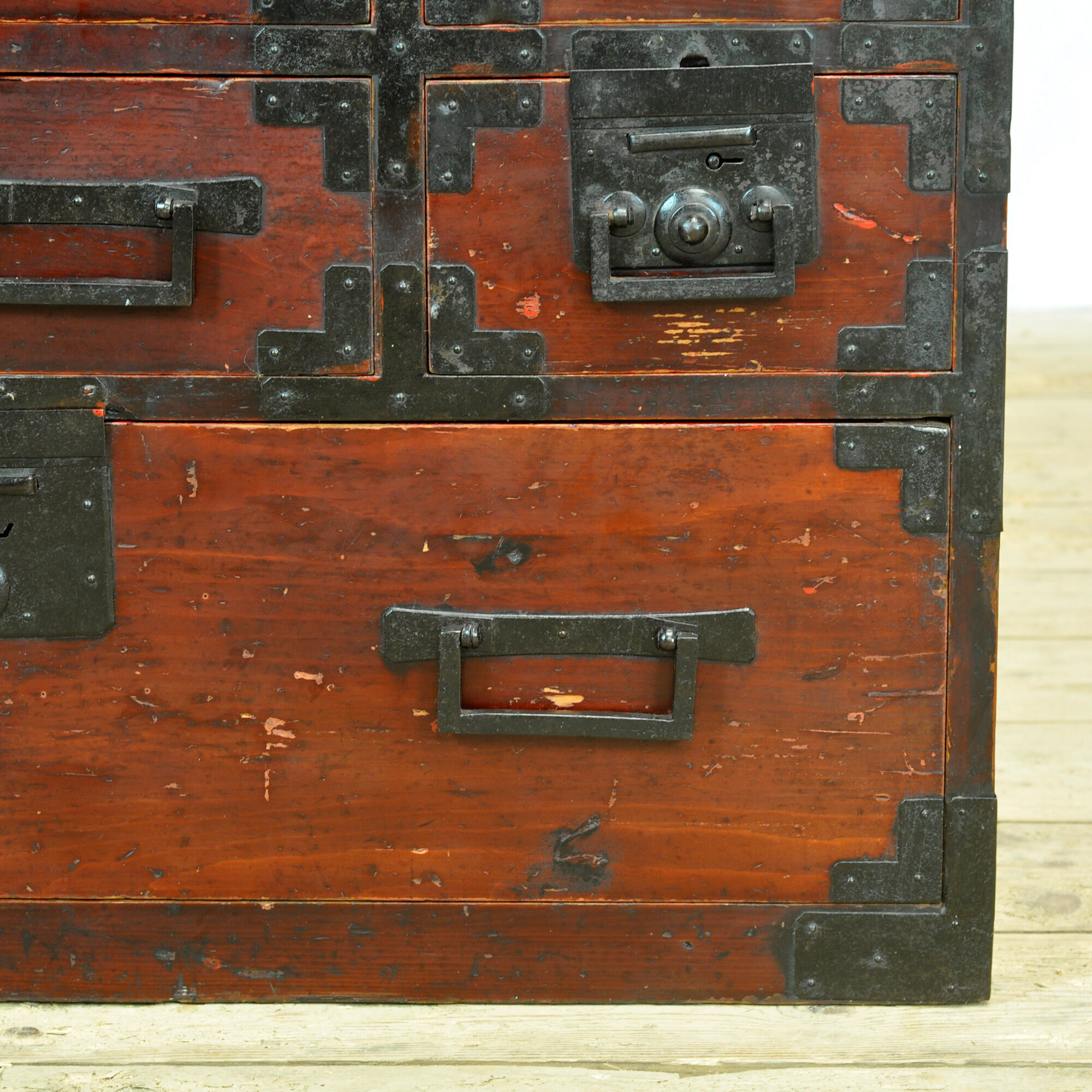 Japanese Tansu chest of drawers, circa 1890