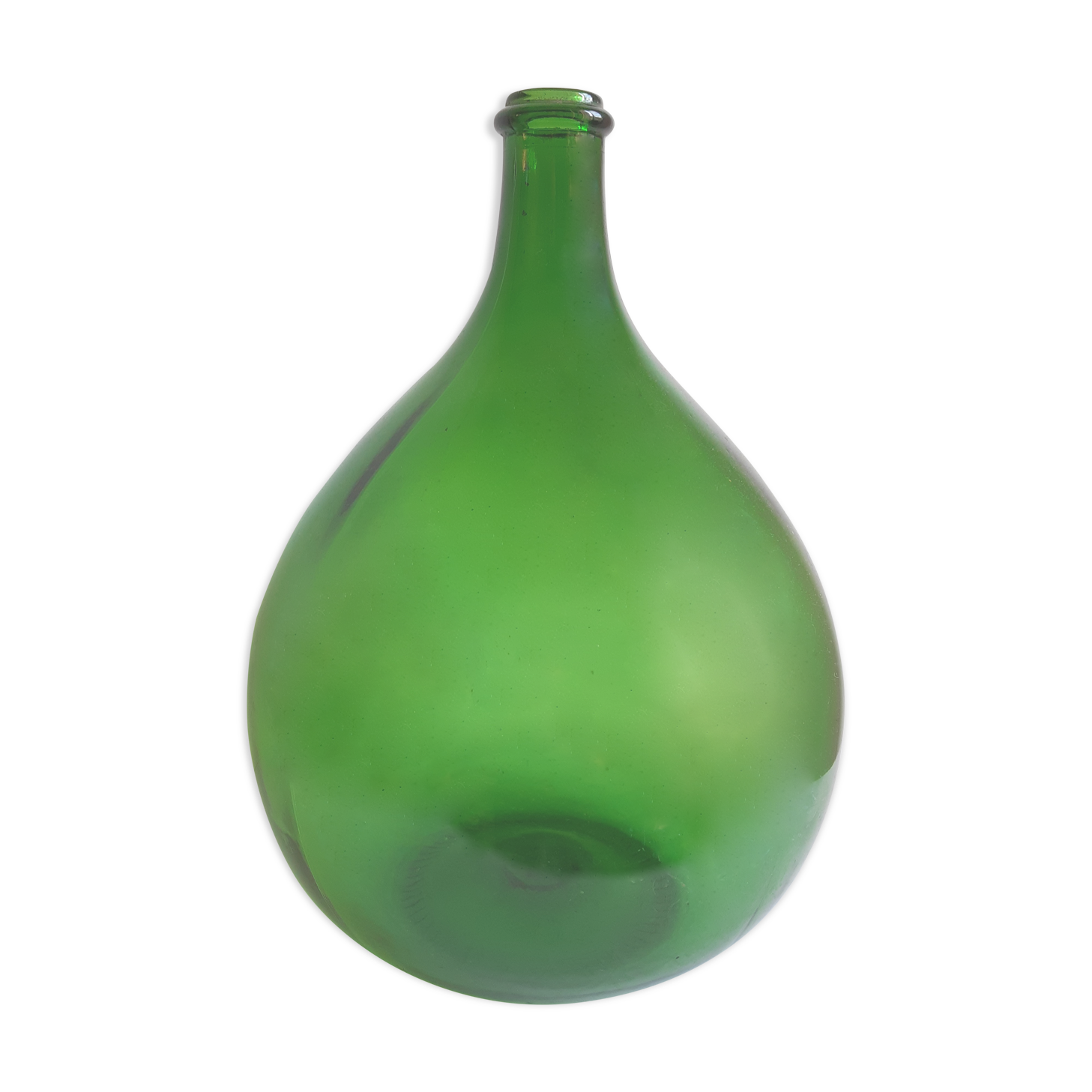 Demijohn vintage green 10 liters