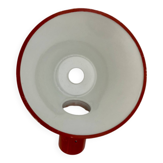 Red lampshade