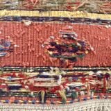 Sirjan vintage Persian carpet fine silk and wool  105x70cm