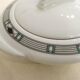 Delphie sugar bowl by Guy Degrenne in porcelain