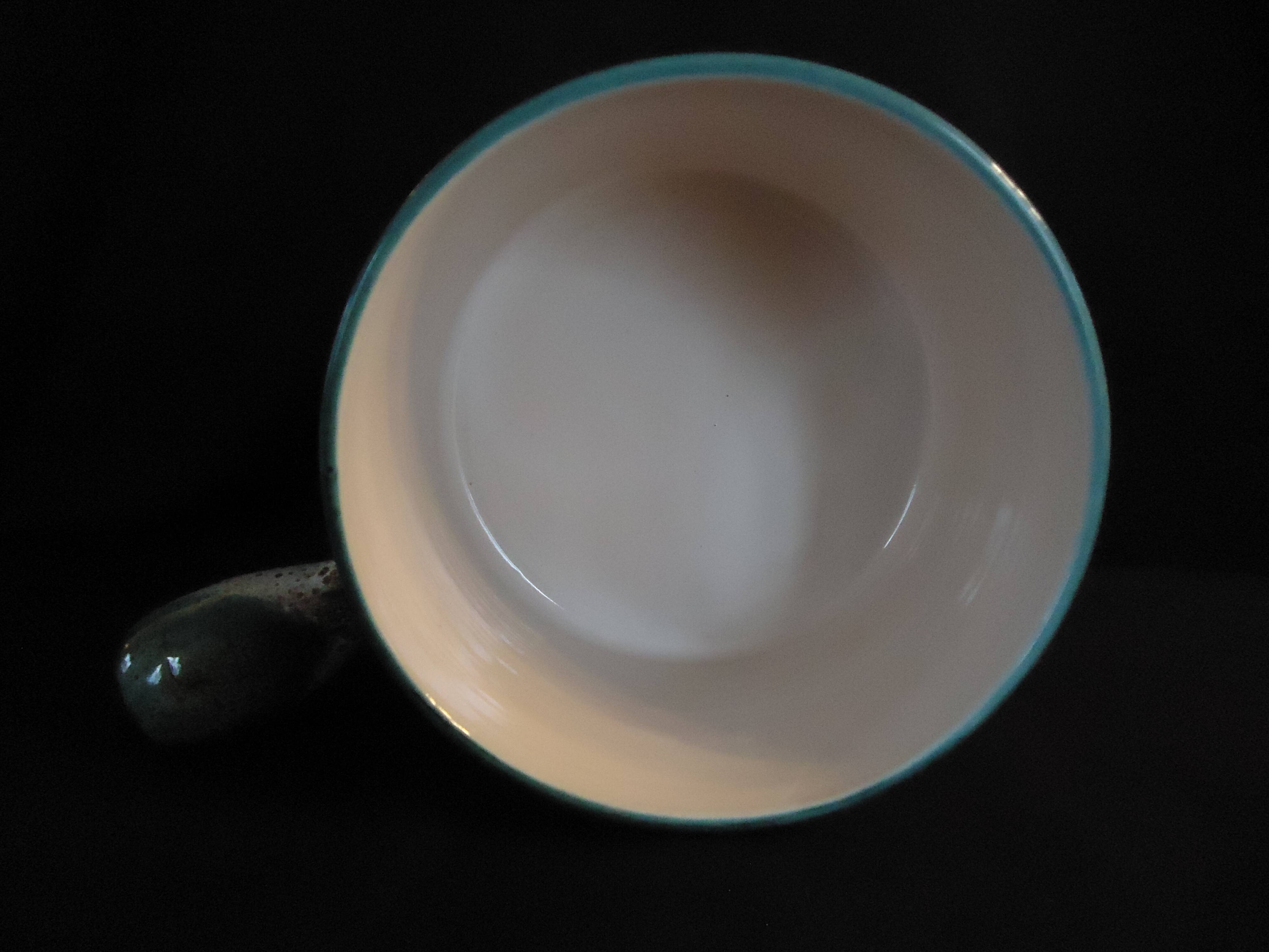 Vallauris frying pan with "Aux Chardons" motif, by Etienne Daniel