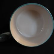 Vallauris frying pan with "Aux Chardons" motif, by Etienne Daniel