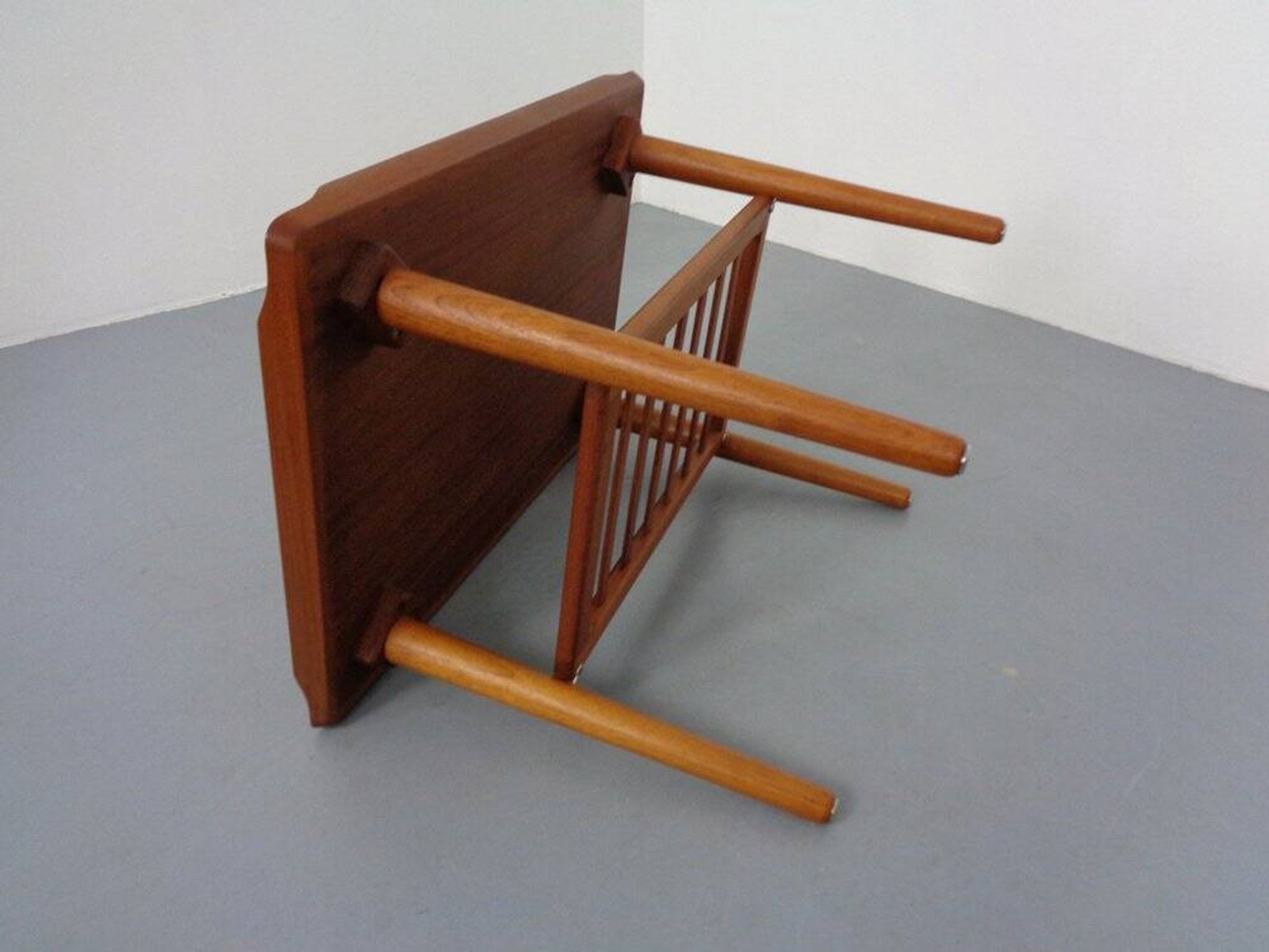 Teak Coffee Table by Holger Georg Jensen for Kubus, Denmark, 1960s