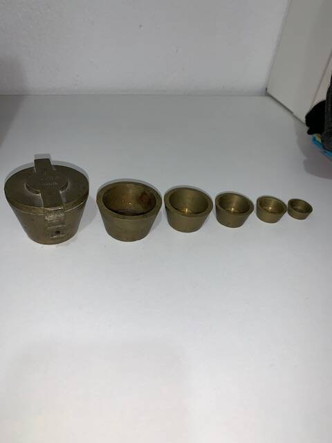 Charlemagne battery in gilded brass