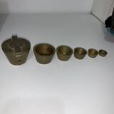 Charlemagne battery in gilded brass