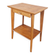 1950s side table with compass legs