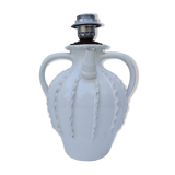 Lamp base, Malicorne jug, Emile Tessier
