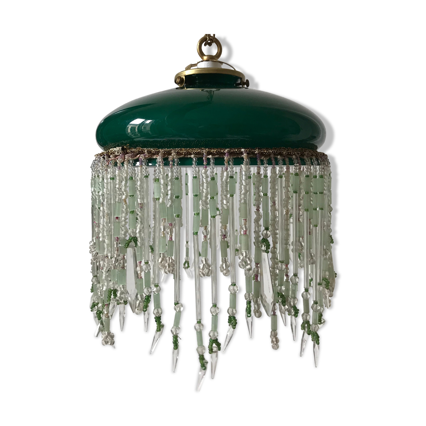 Vintage pearl pendant lamp