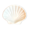 Ramekin shell in white porcelain