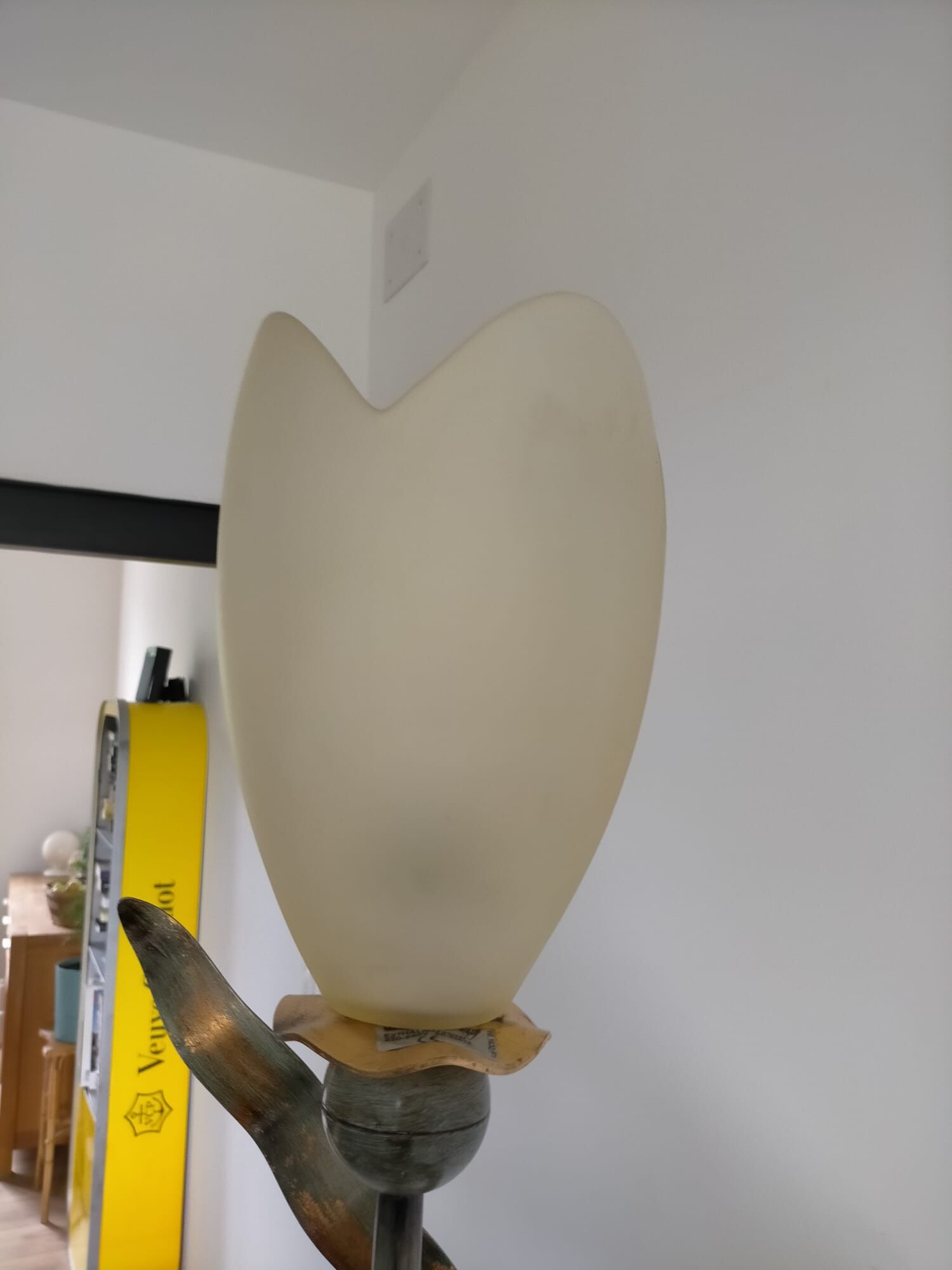 Floor lamp Masca Italy may flower designer Massimo Sacconi