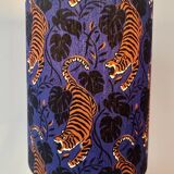 Vintage vase lamp - Boho style - cordless for balcony