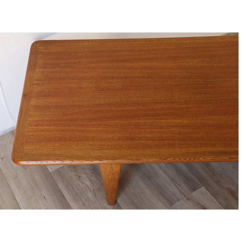 Scandinavian teak coffee table, 1960